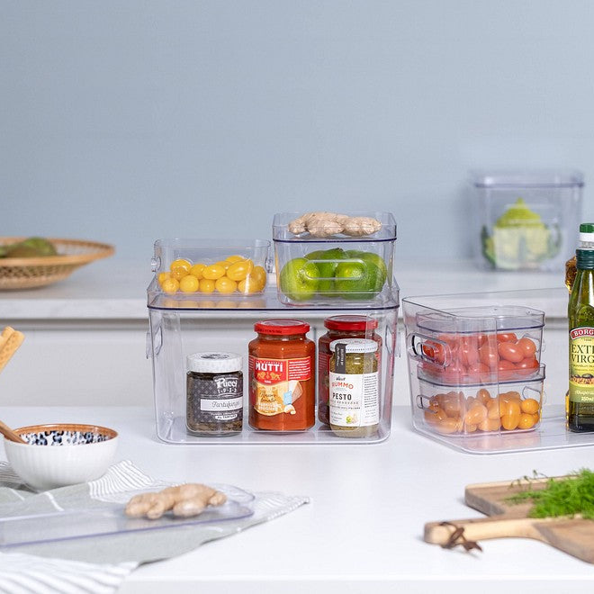 SmartStore Compact Clear oppbevaringsbokser på kjøkkenbenk