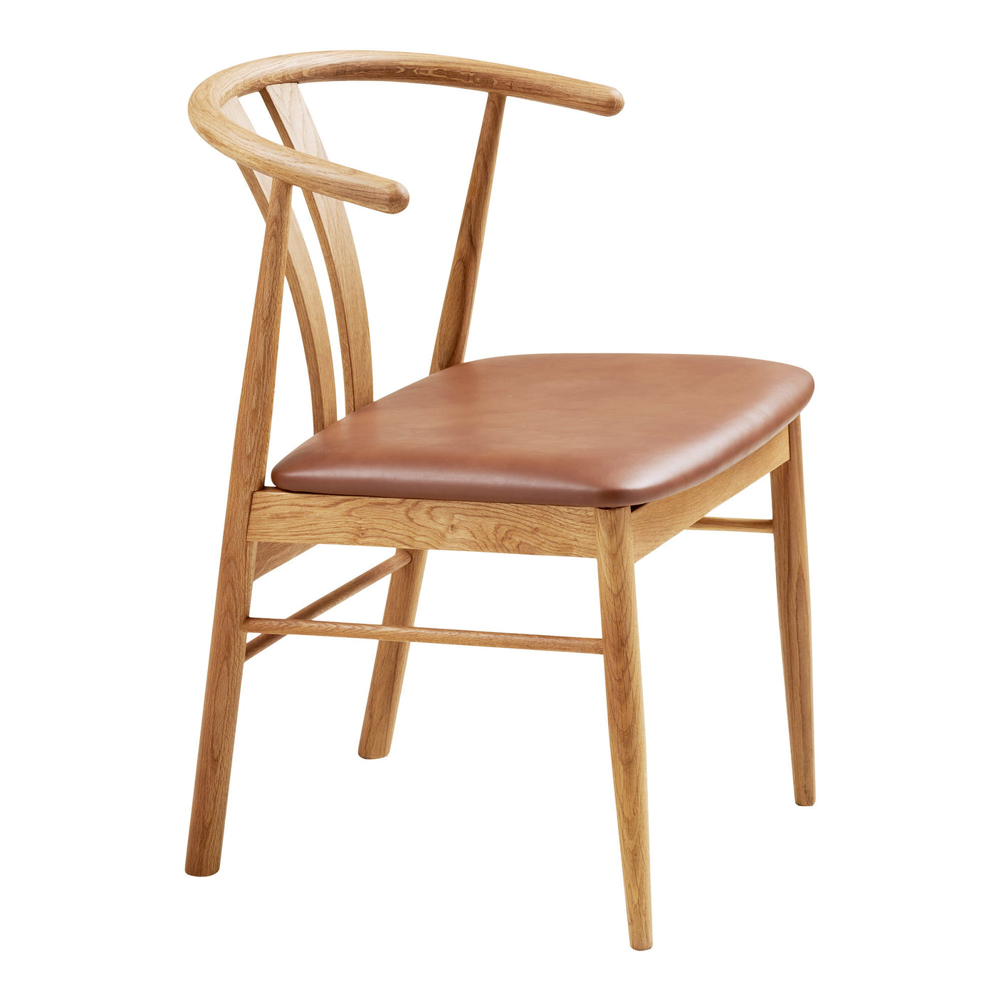 2-pk Artenara spisestol natur/brun