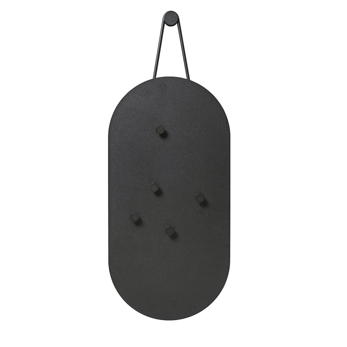 Svart oppslagstavle A Bulletin Board montert på vegg
