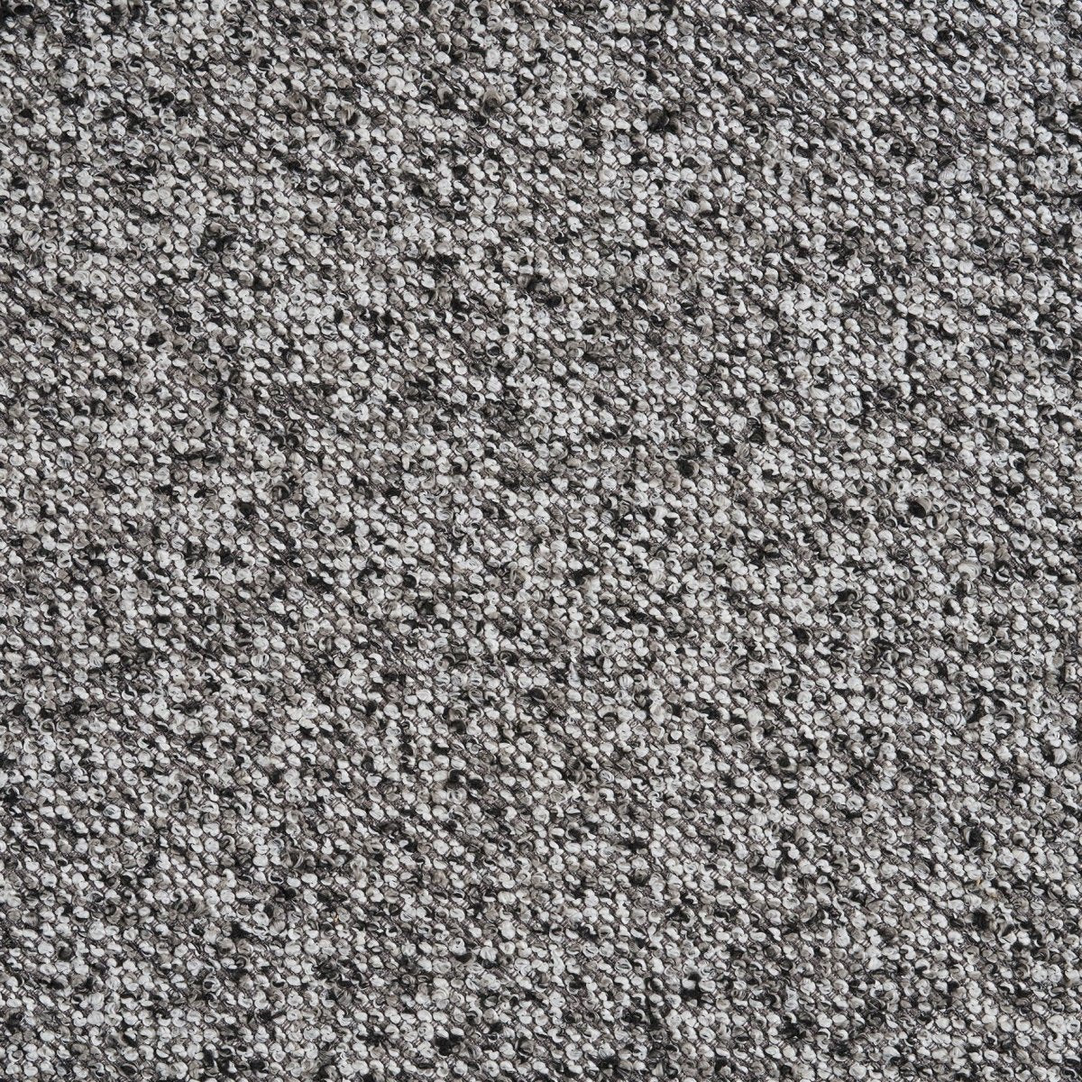 Westport benk bouclé sort og hvit 120x45x44 cm - bilde 6