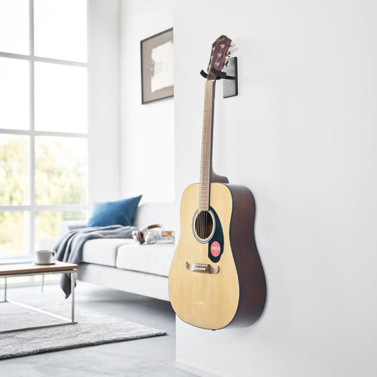 Vegghengt gitarholder sort - Lindas Dekor