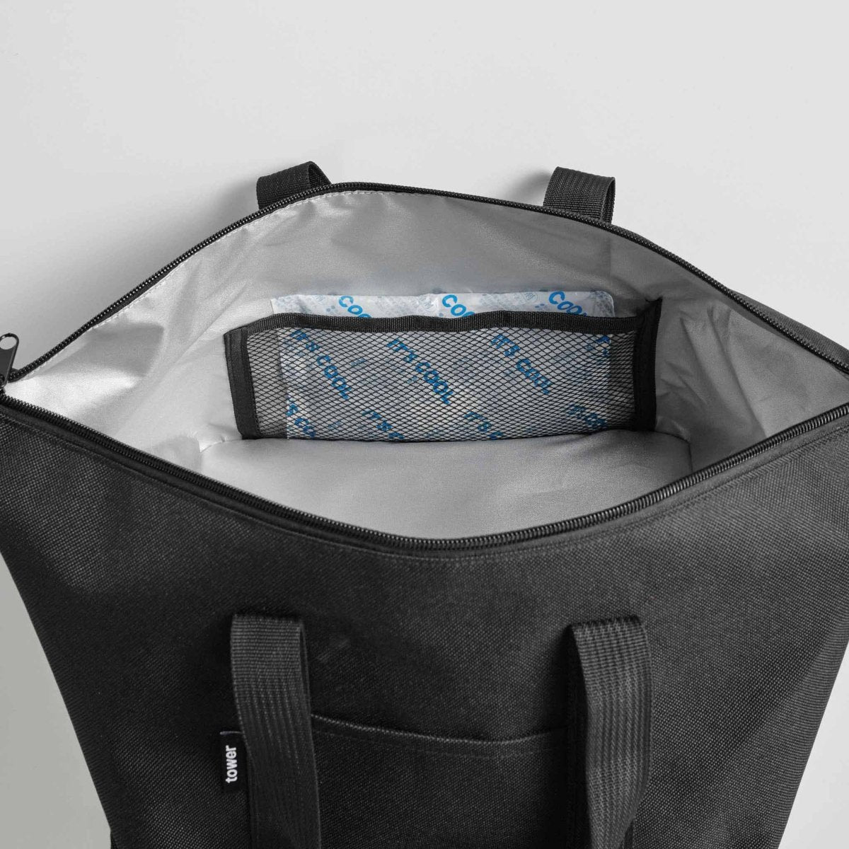 Kjølebag sort 51 x 18 cm - Lindas Dekor