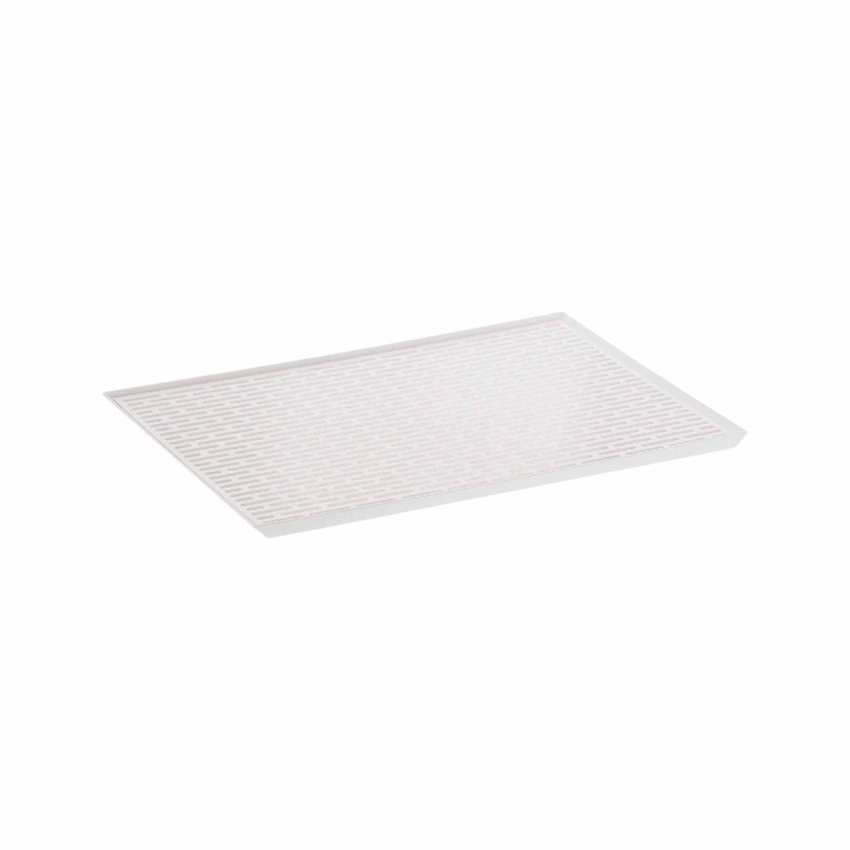 Yamazaki avrenningsmatte med dryppbrett i hvitt