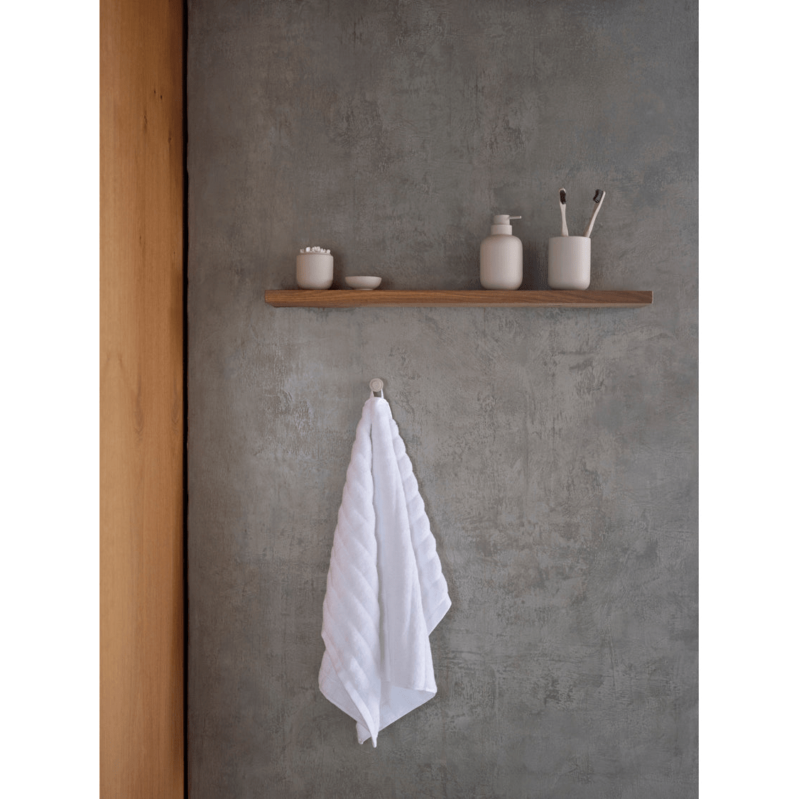 Håndkle Inu 50 x 100 cm hvit - Lindas Dekor