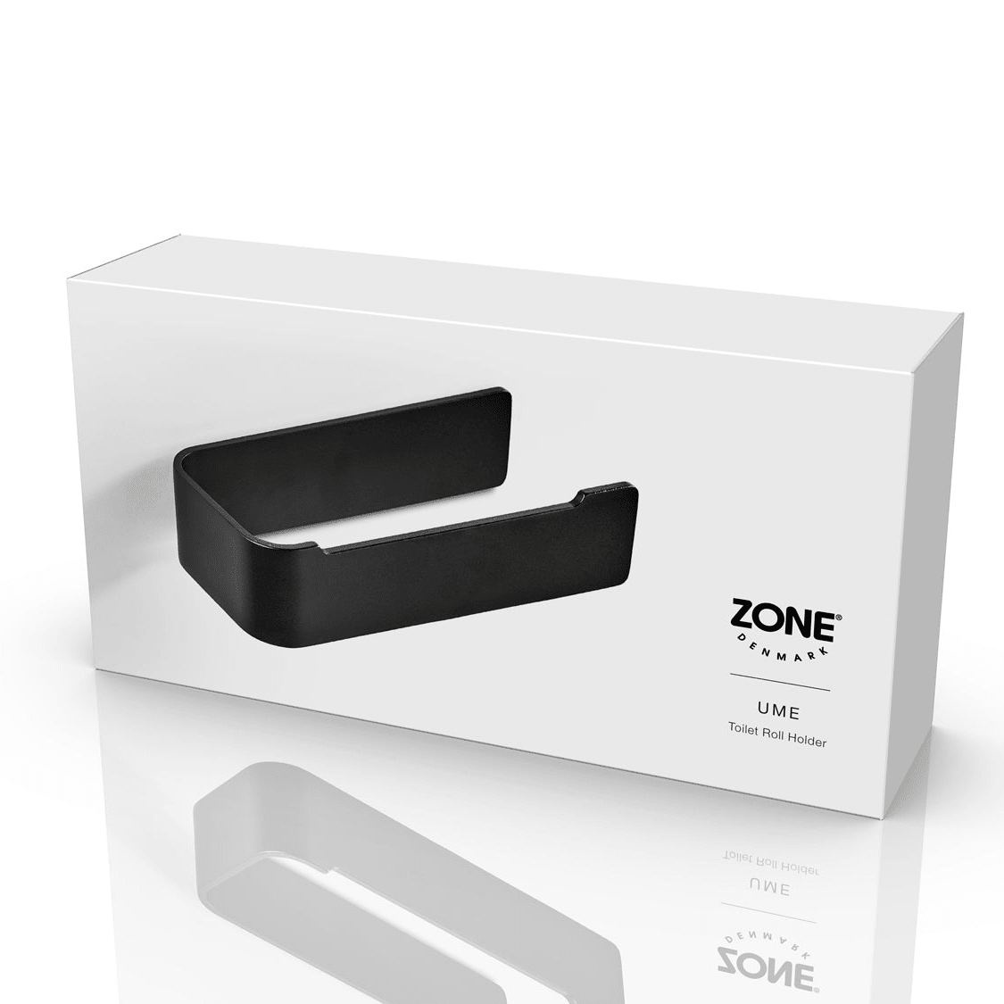 Toalettrullholder Ume Black 16 cm - Lindas Dekor