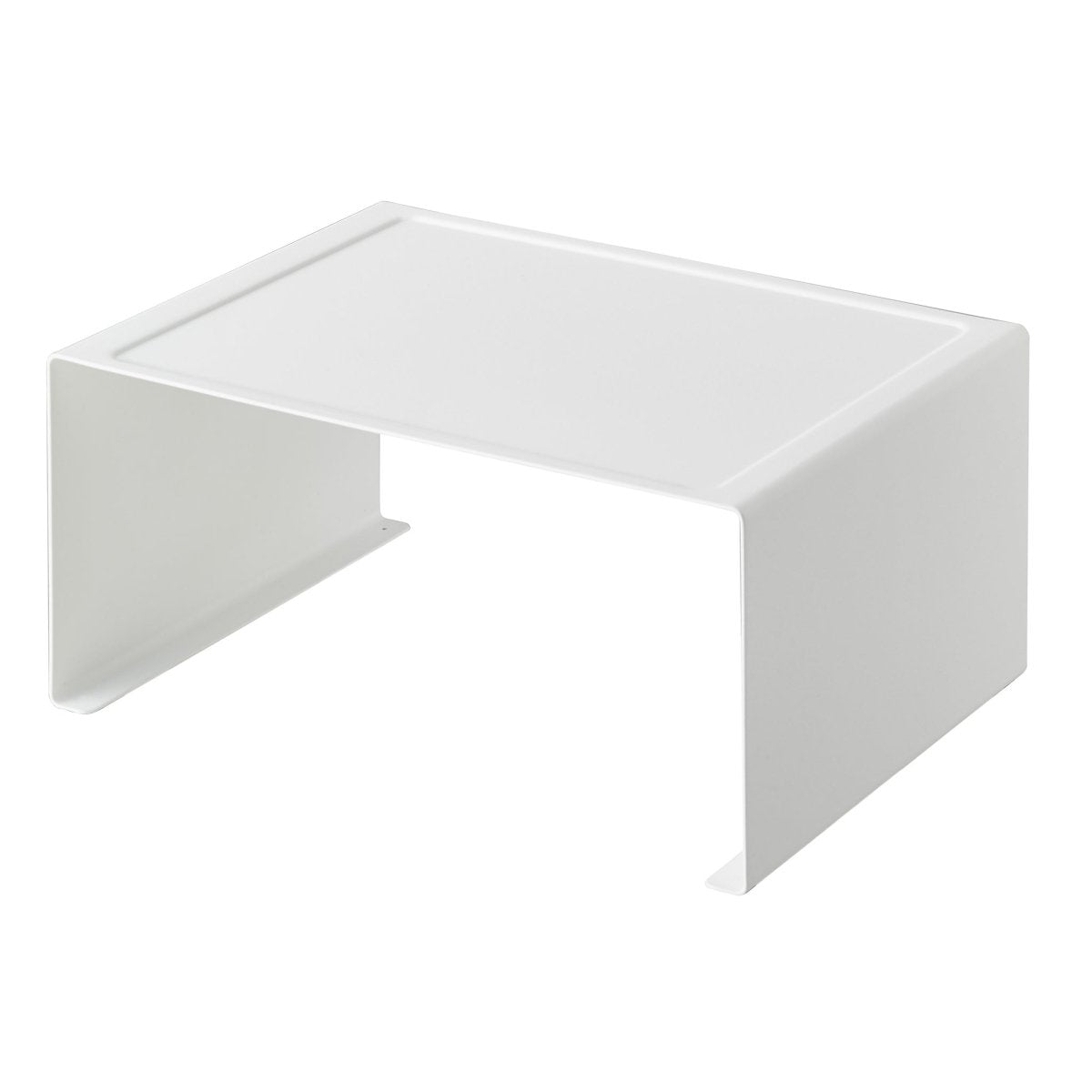 Stabelbar hylle bred hvit 30,5 x 14 cm - Lindas Dekor