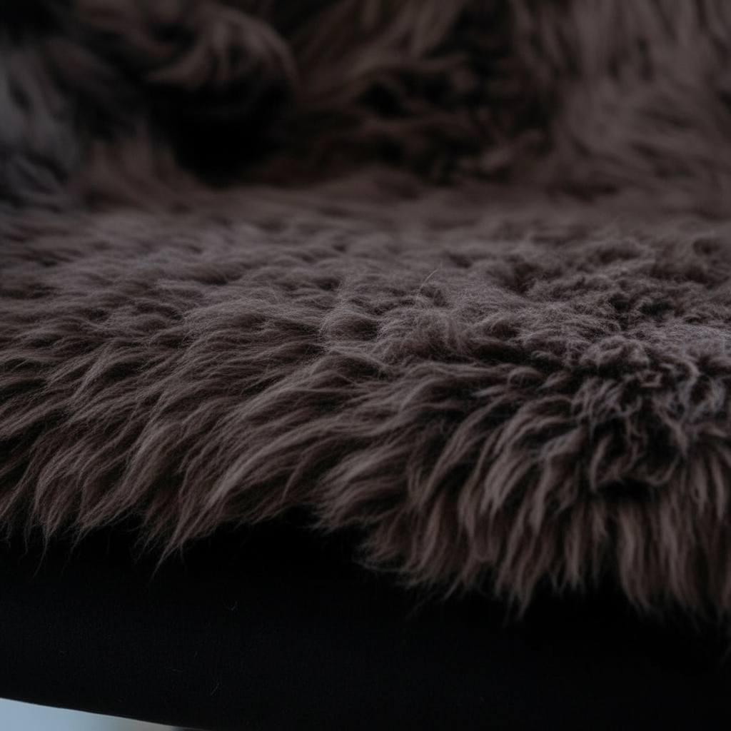 House Nordic saueskinn brun