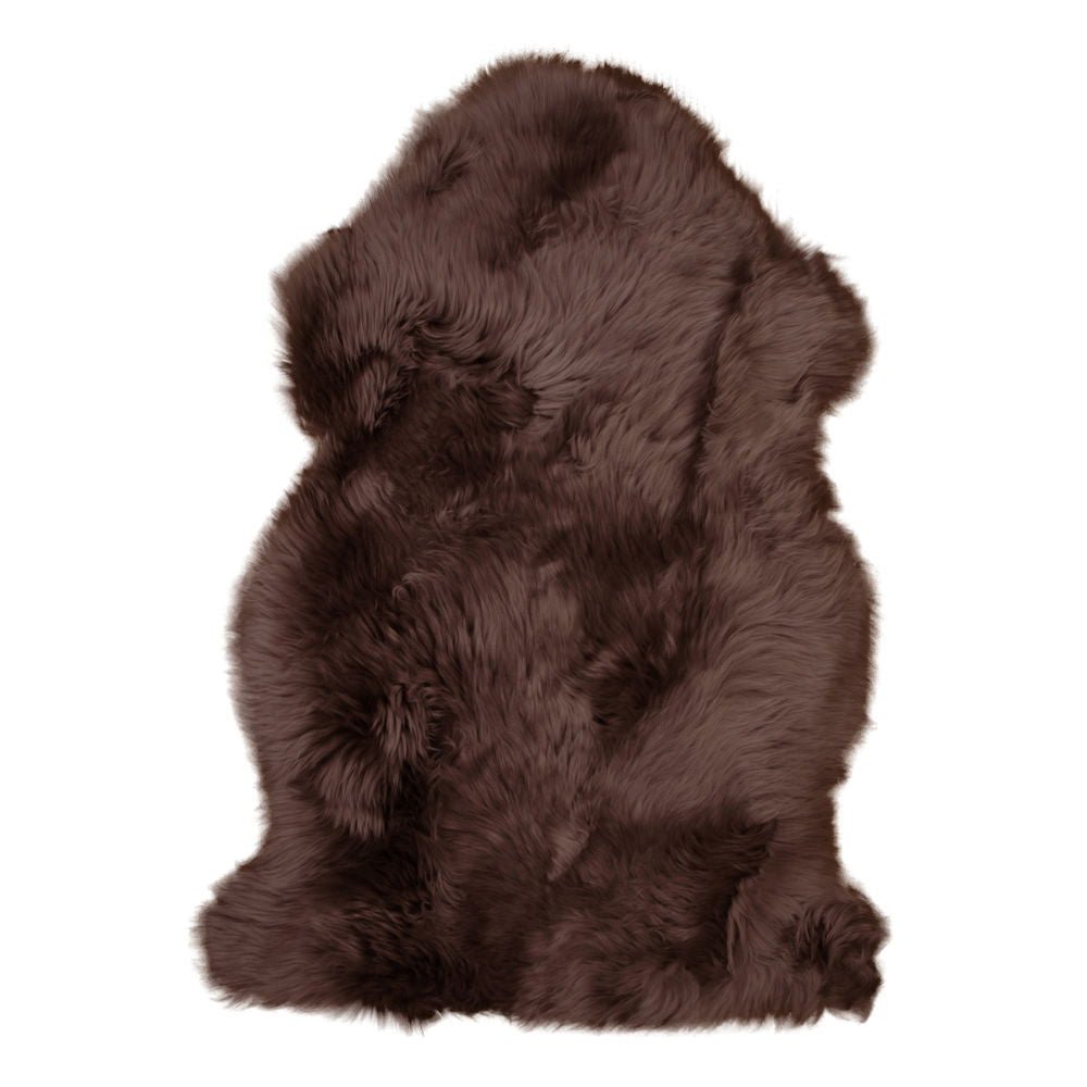 Lammeskinn brun 85 x 50 cm - Lindas Dekor