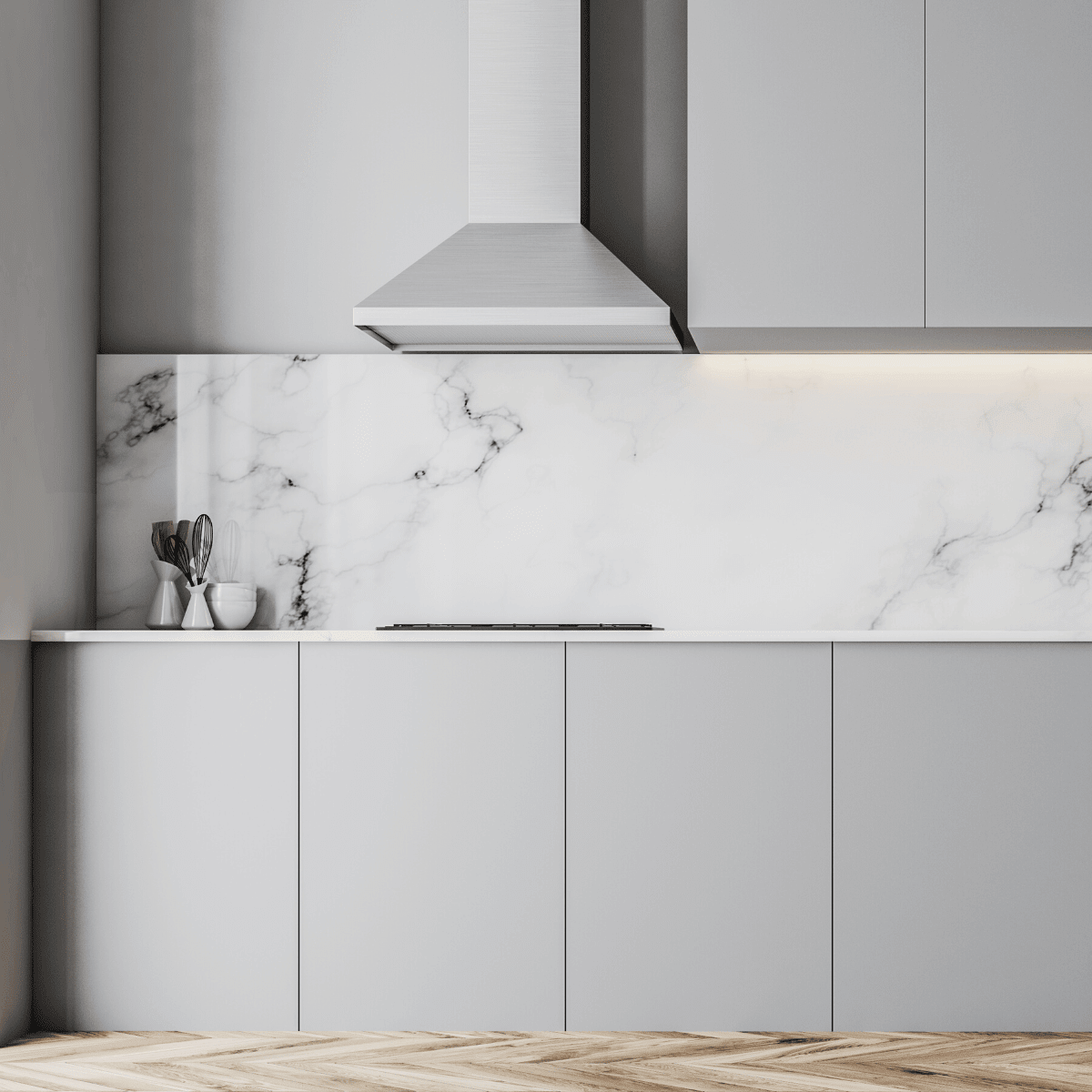 Vareprøve: Premium Cloudy grey kontaktplast - Lindas Dekor