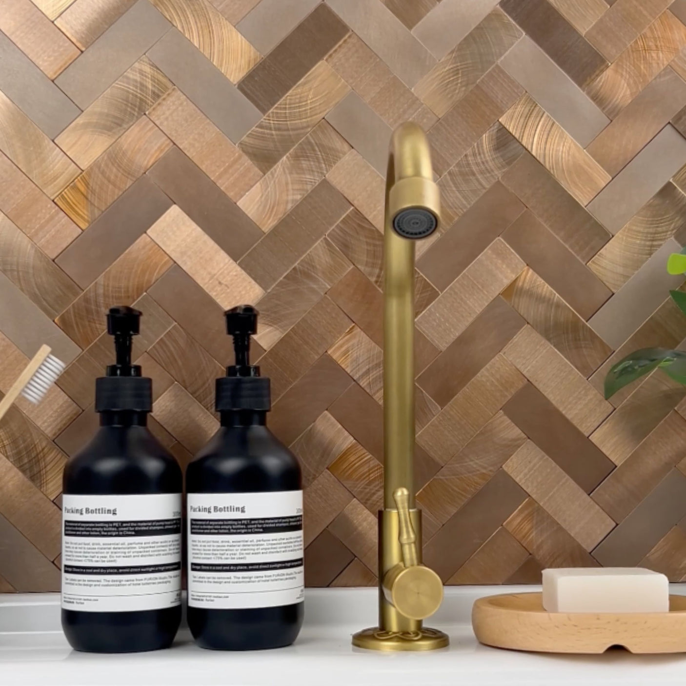 Sofie fiskebein selvklebende veggfliser