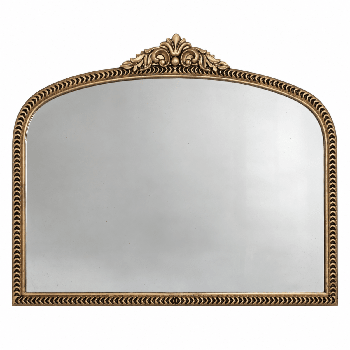 Victoria speil med profilert ramme gull 71 x 56 cm - Lindas Dekor Speil