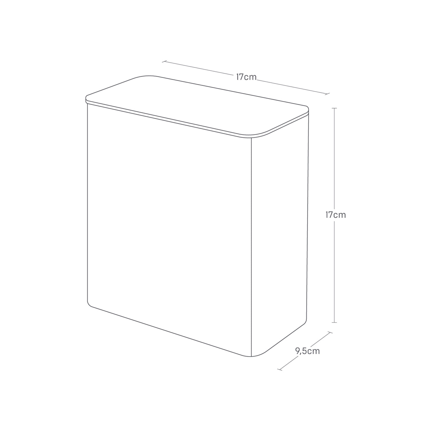 Person legger vaskemiddel i sort magnetboks på vaskerom.
