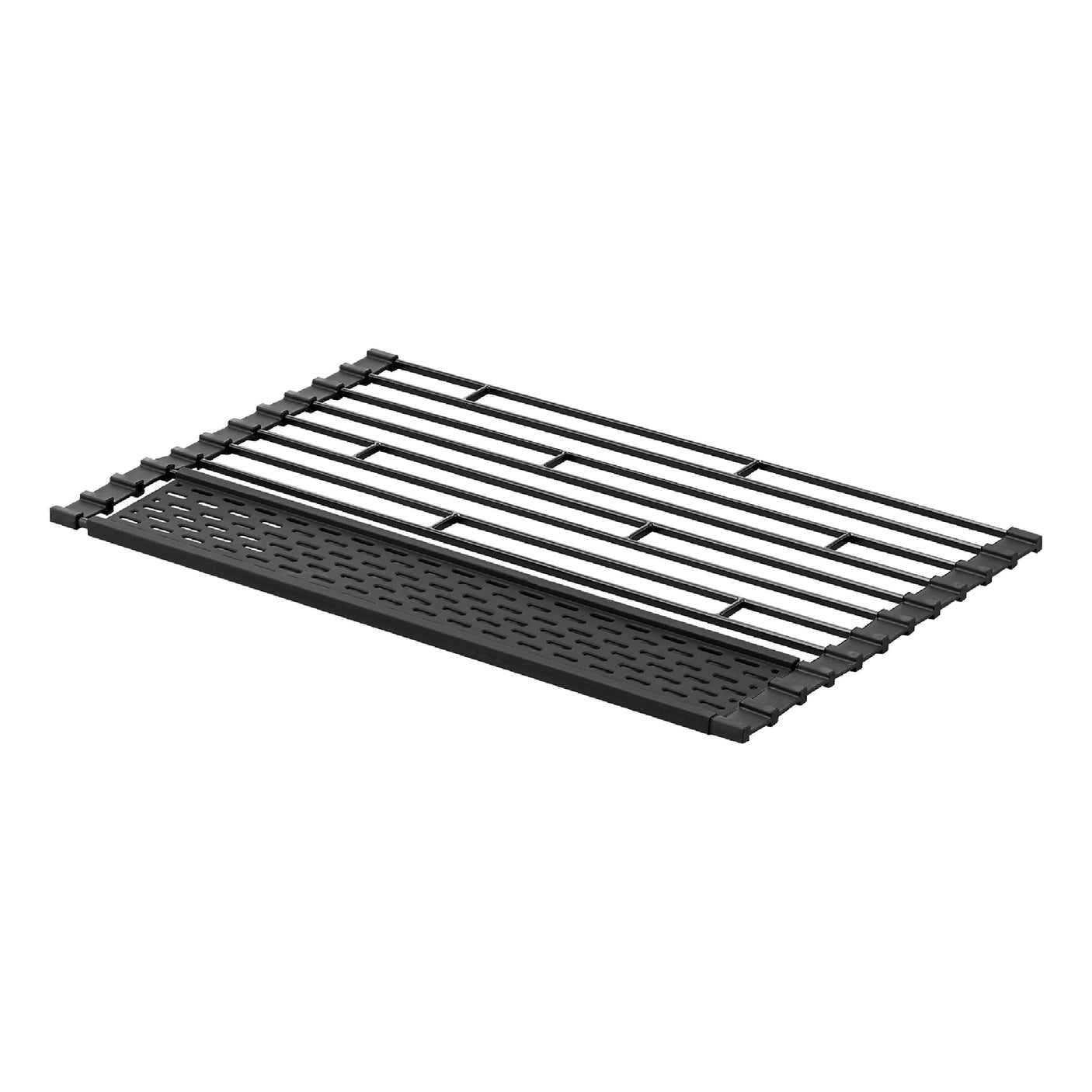 Allsidig kjøkkenrist i sort – sammenleggbar og stilren