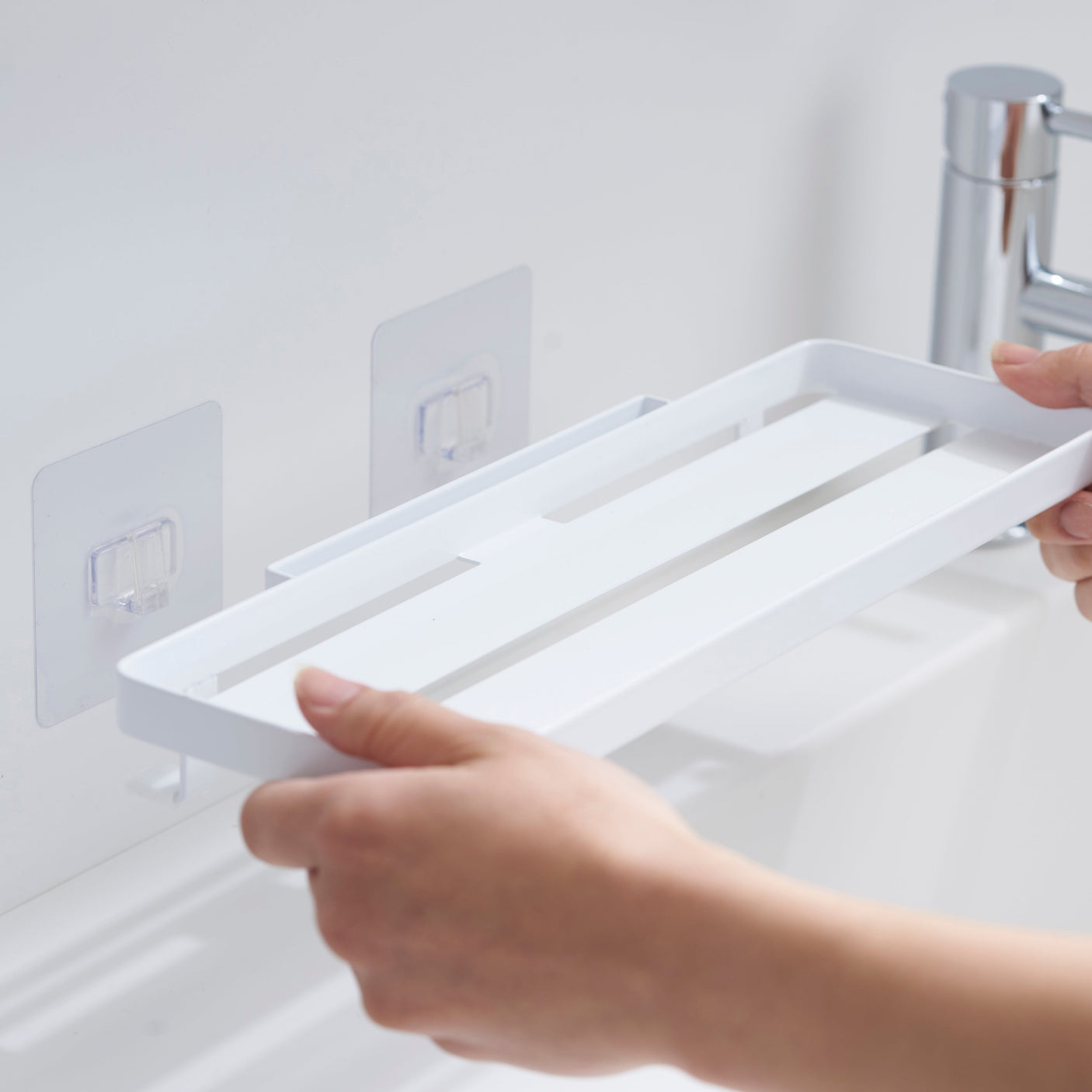 Åpent design som gir god luftsirkulasjon og rask tørking.