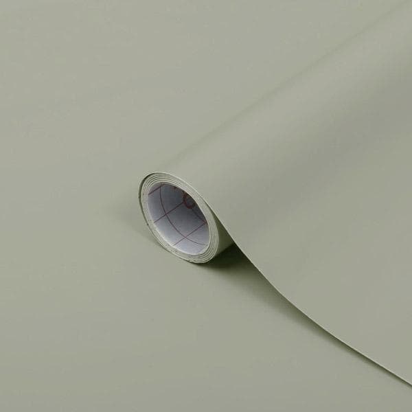 Vareprøve: Uni matt sage green kontaktplast