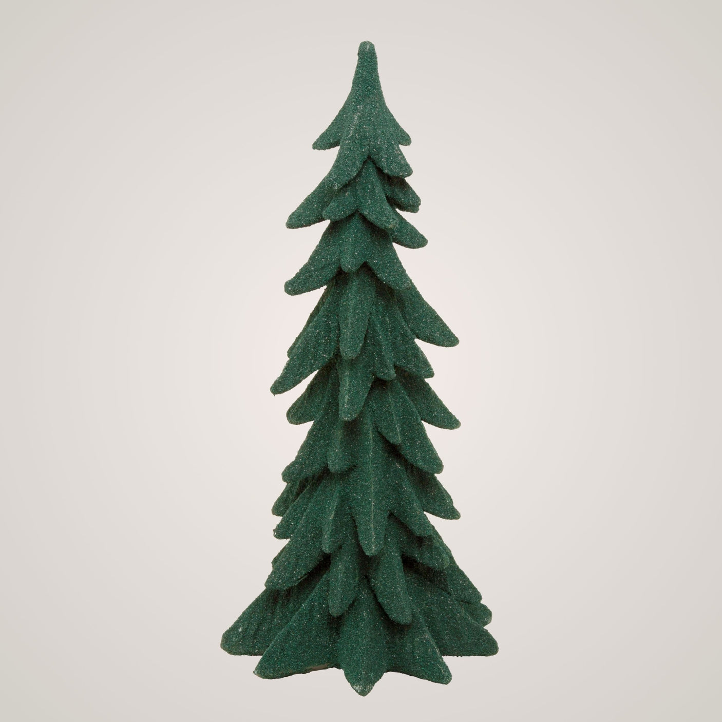 dekortre juletre julepynt mørk grønn