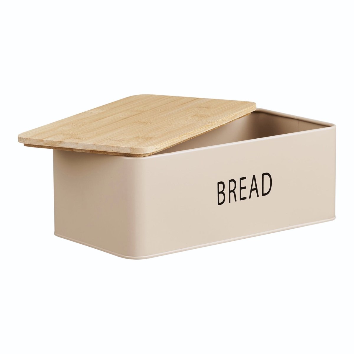 4 - pk oppbevaringsbokser til kjøkken, beige - Lindas Dekor