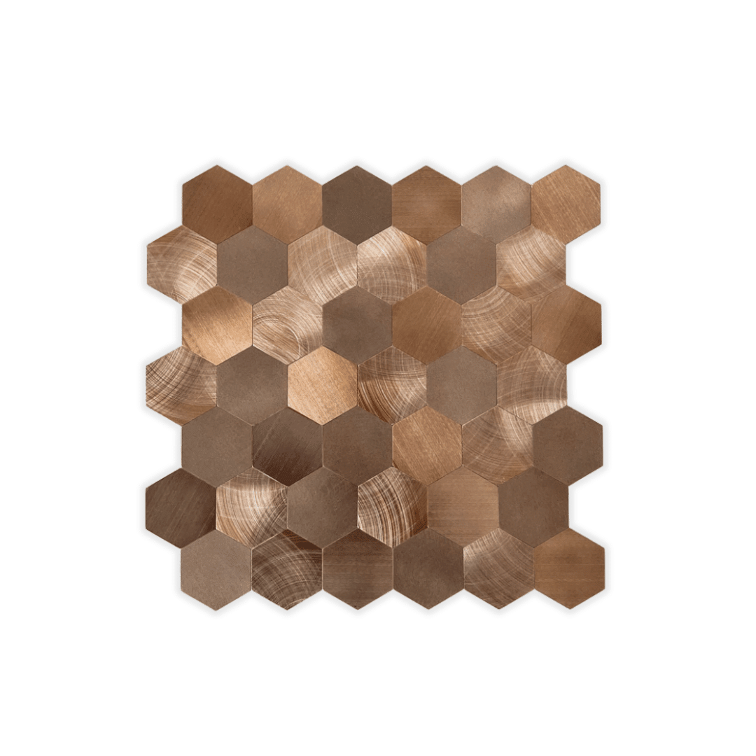 Vareprøve: Sofie hexagon selvklebende veggfliser - Lindas Dekor