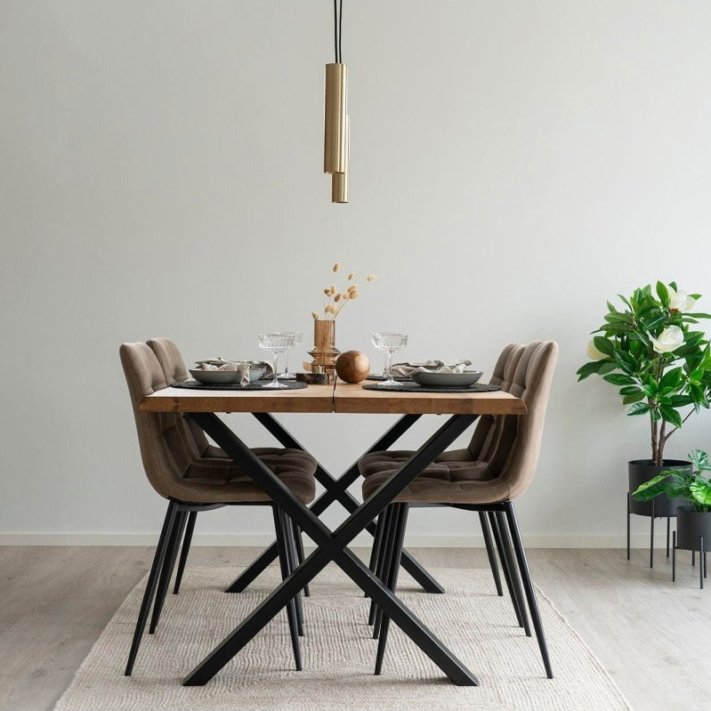 Paris taklampe messing - Lindas Dekor