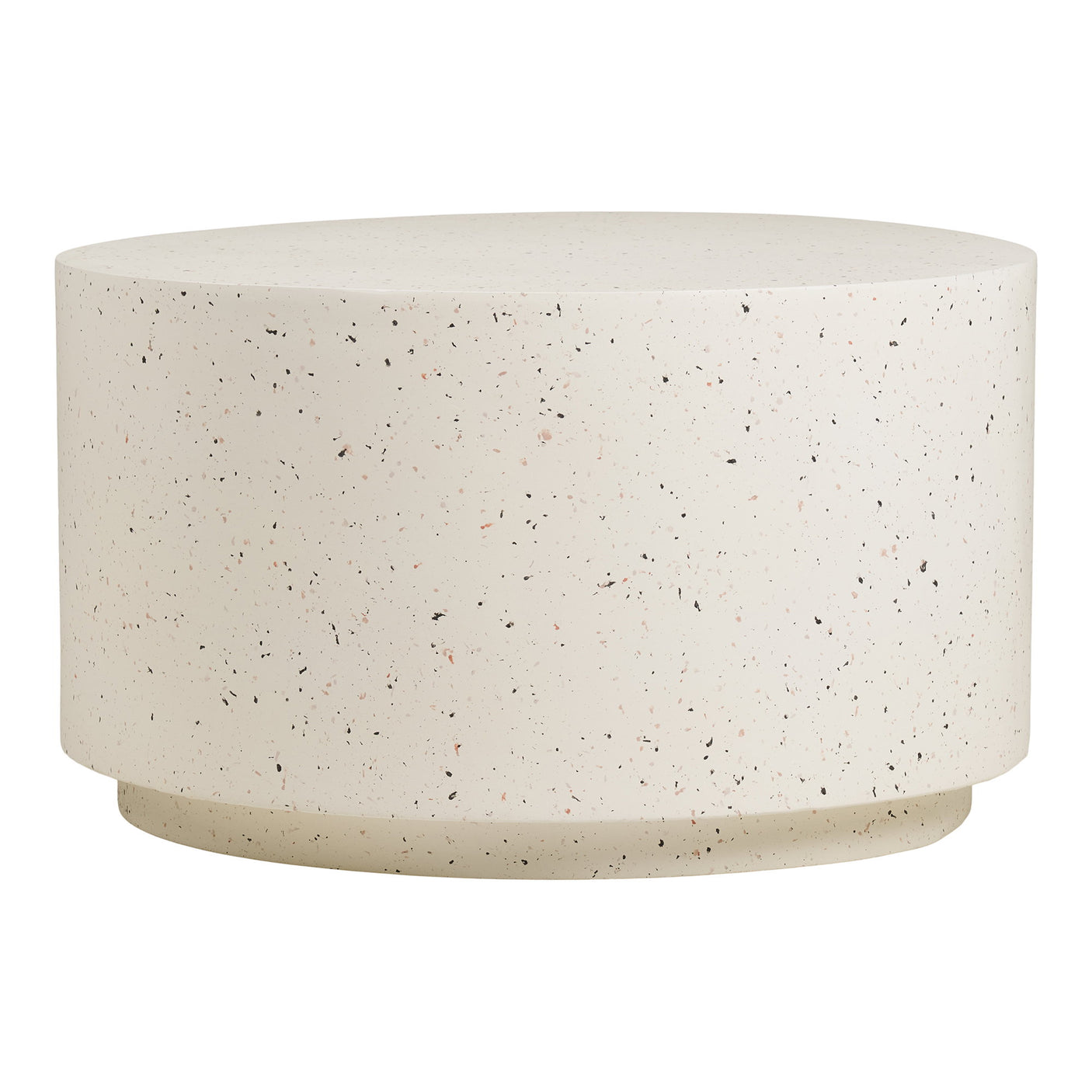 Bonn sofabord fiberclay terrazzo-look ø70 cm