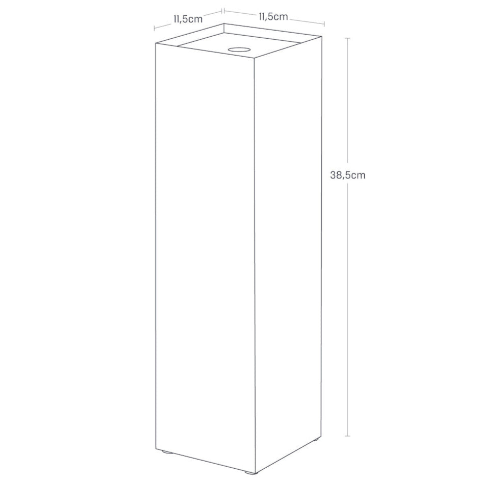 Diskré oppbevaringsløsning for et ryddig bad.