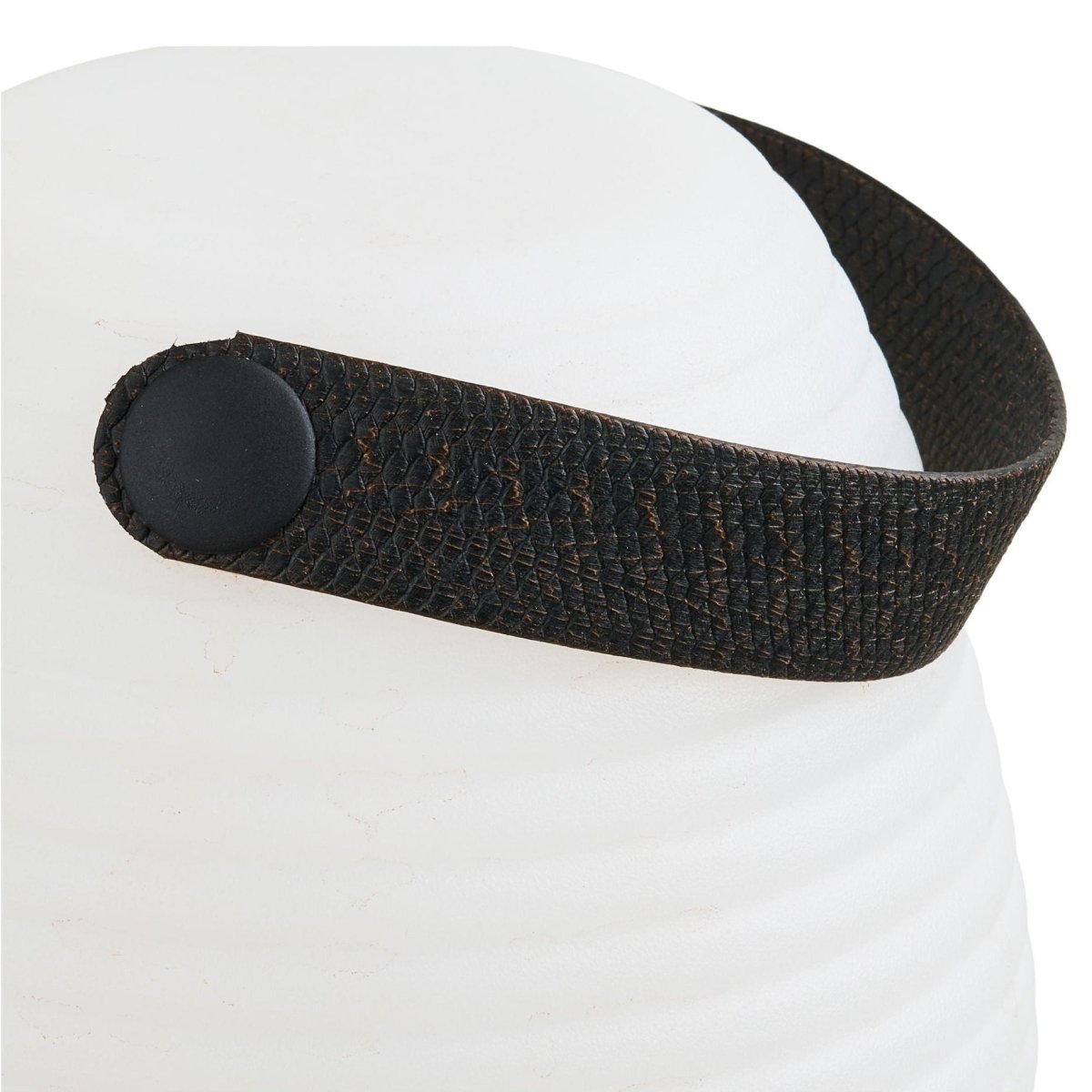 Derry LED lampe hvit 13 cm, oppladbar - Lindas Dekor