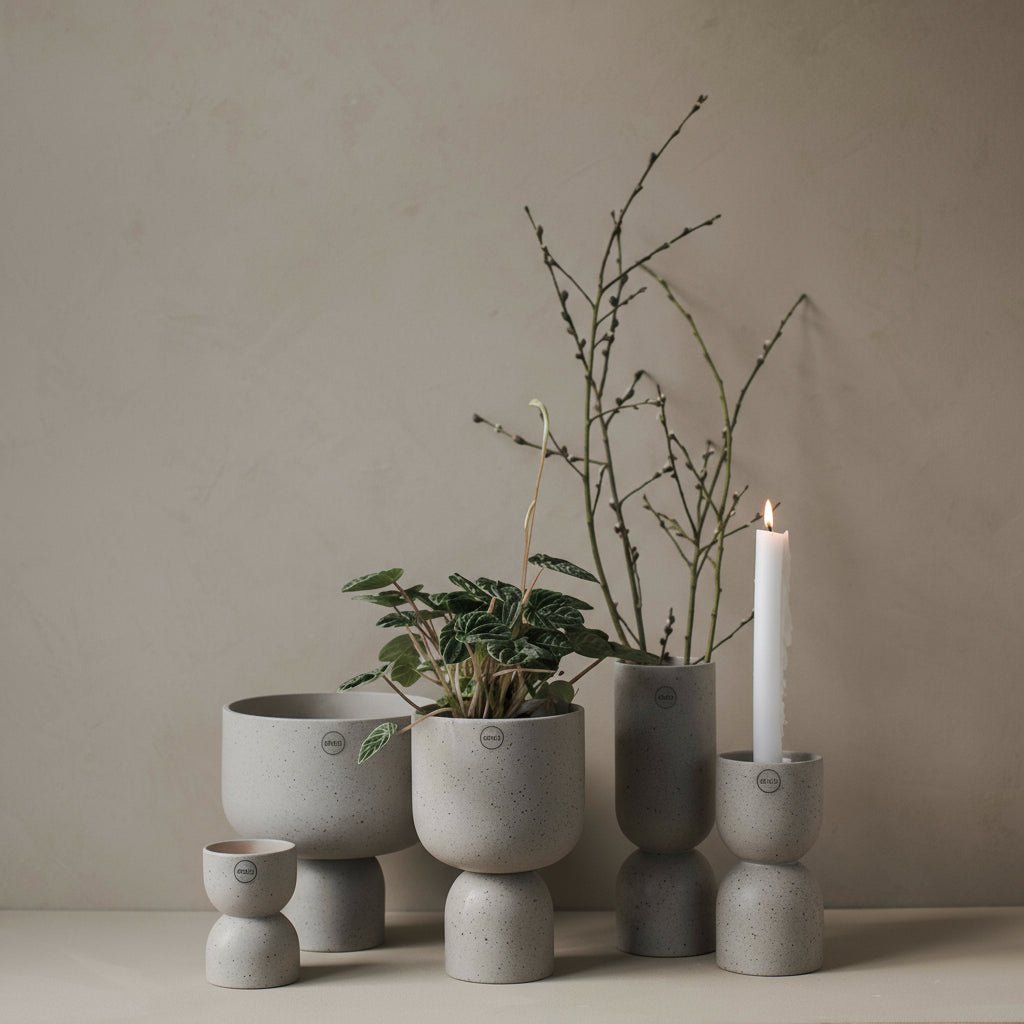 DBKD Post potte beige liten - Lindas Dekor
