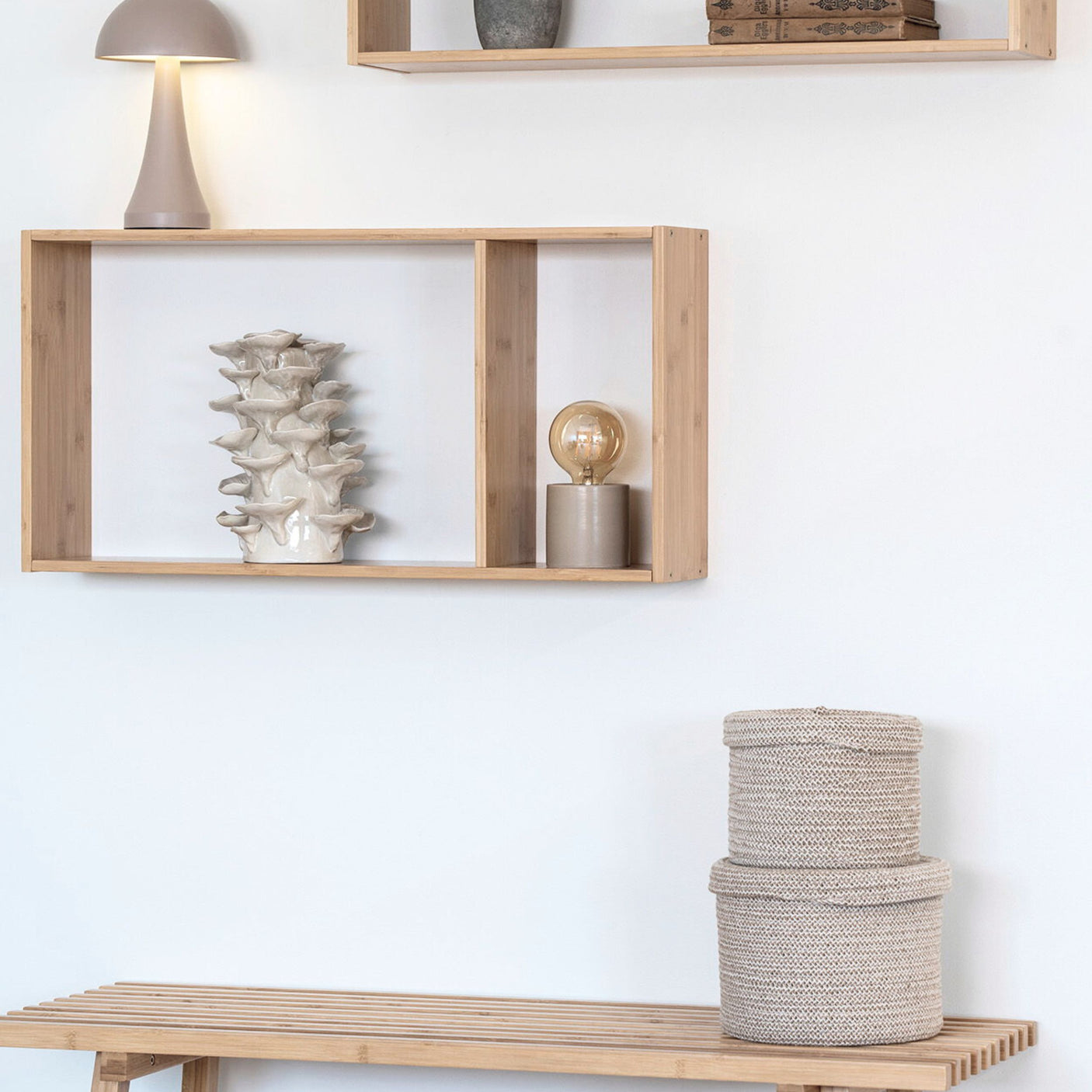 2-pk Sebal oppbevaringskurv