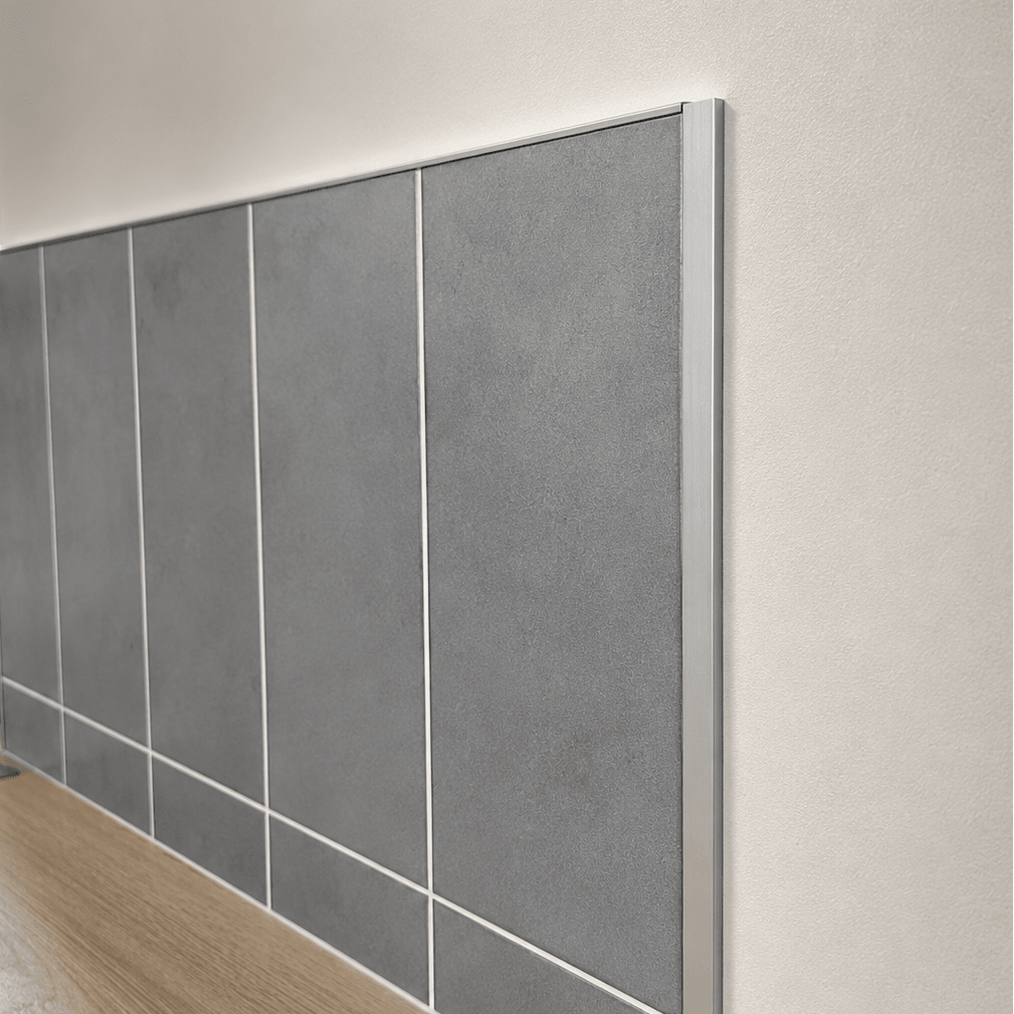 4-pk endelister i aluminium 120 cm - Lindas Dekor Hjørnelister