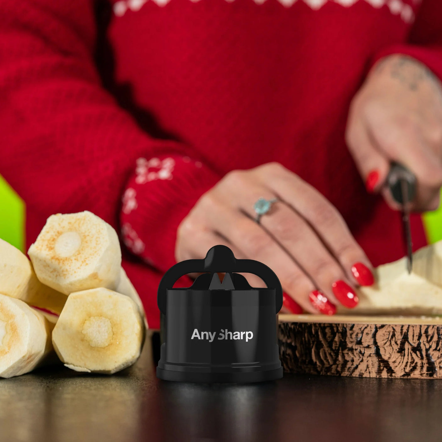 AnySharp Classic knivsliper på kjøkkenbenk