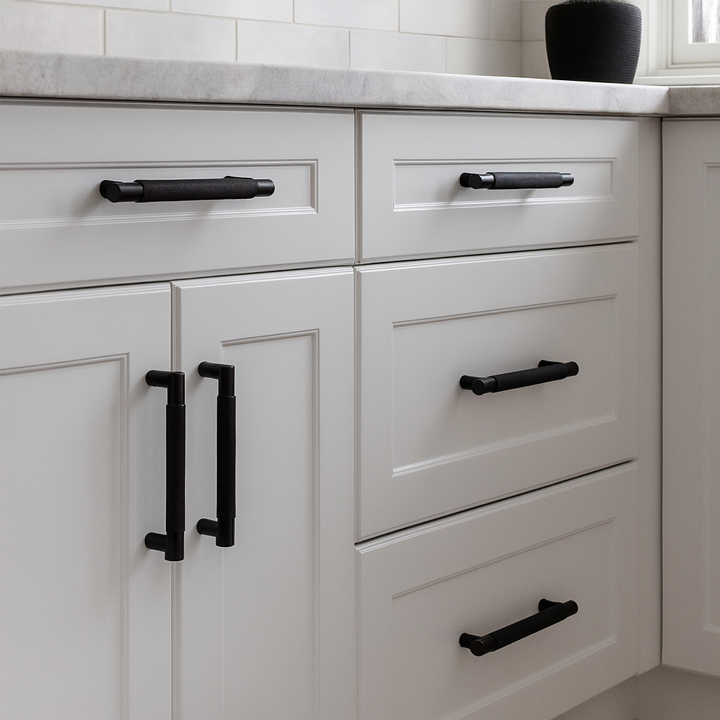 Stockholm håndtak, sort