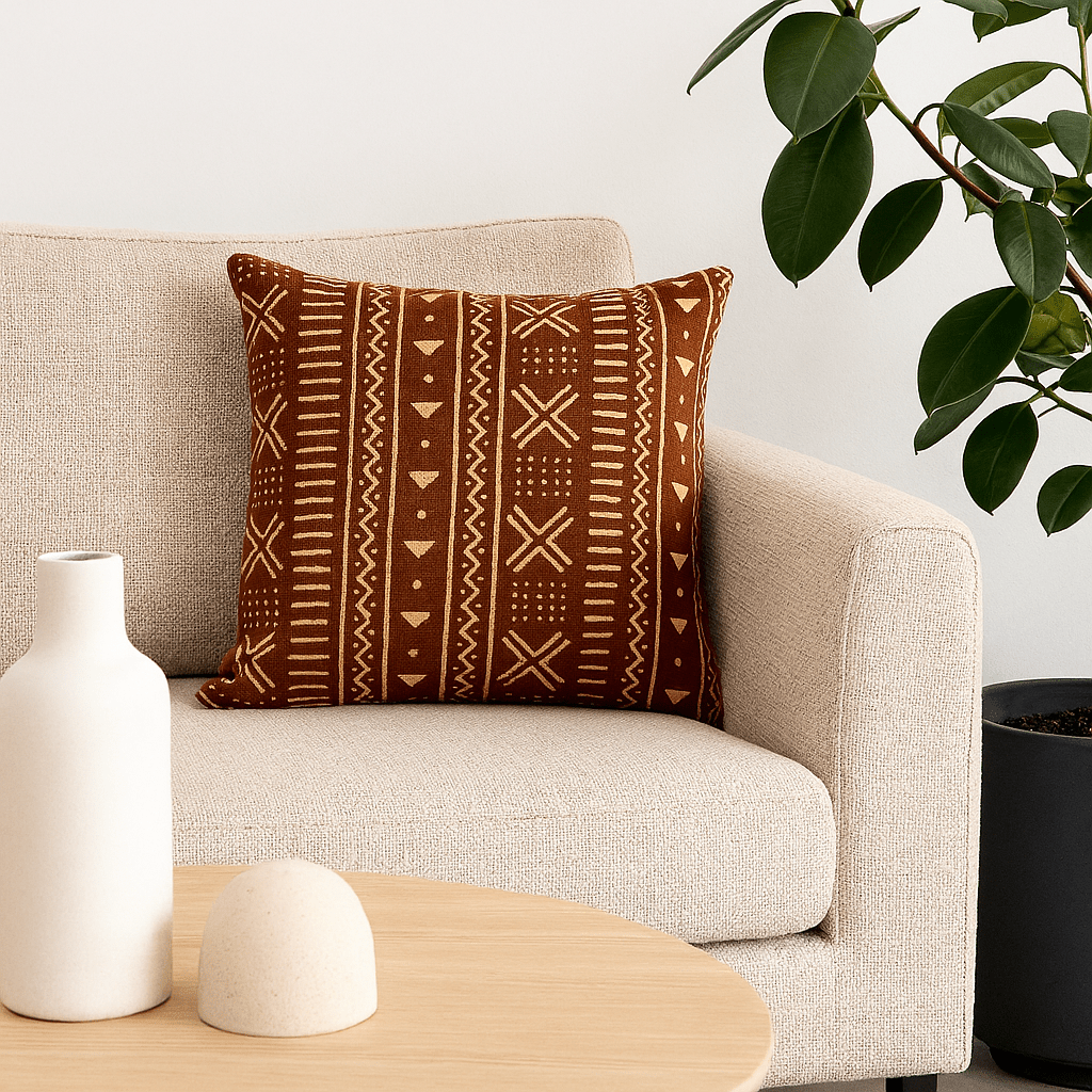 Putetrekk jaquard inka 45 x 45 cm - Lindas Dekor