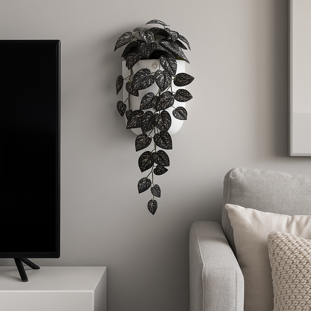 DBKD Cut veggpotte XL hvit