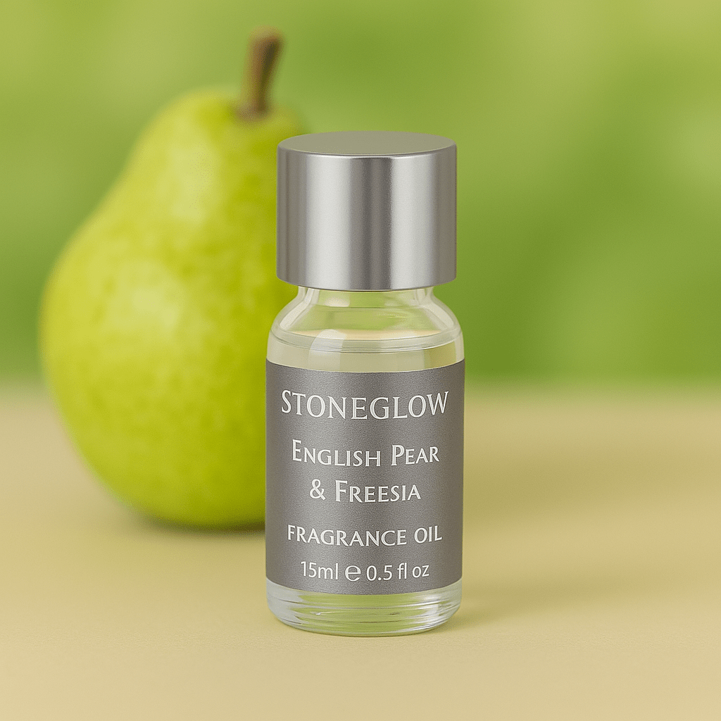Pære og fresia duftolje 15 ml - Lindas Dekor