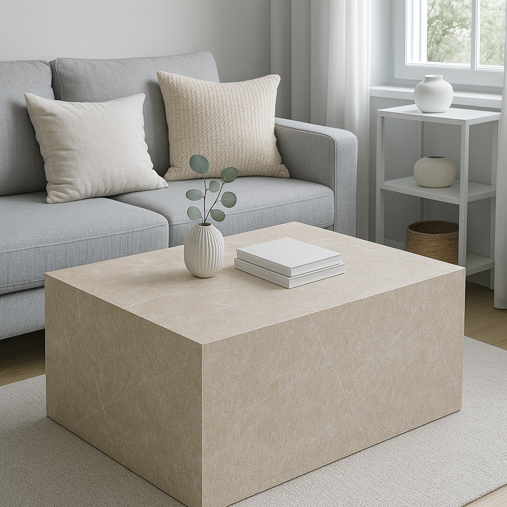 Emmy beige kontaktplast