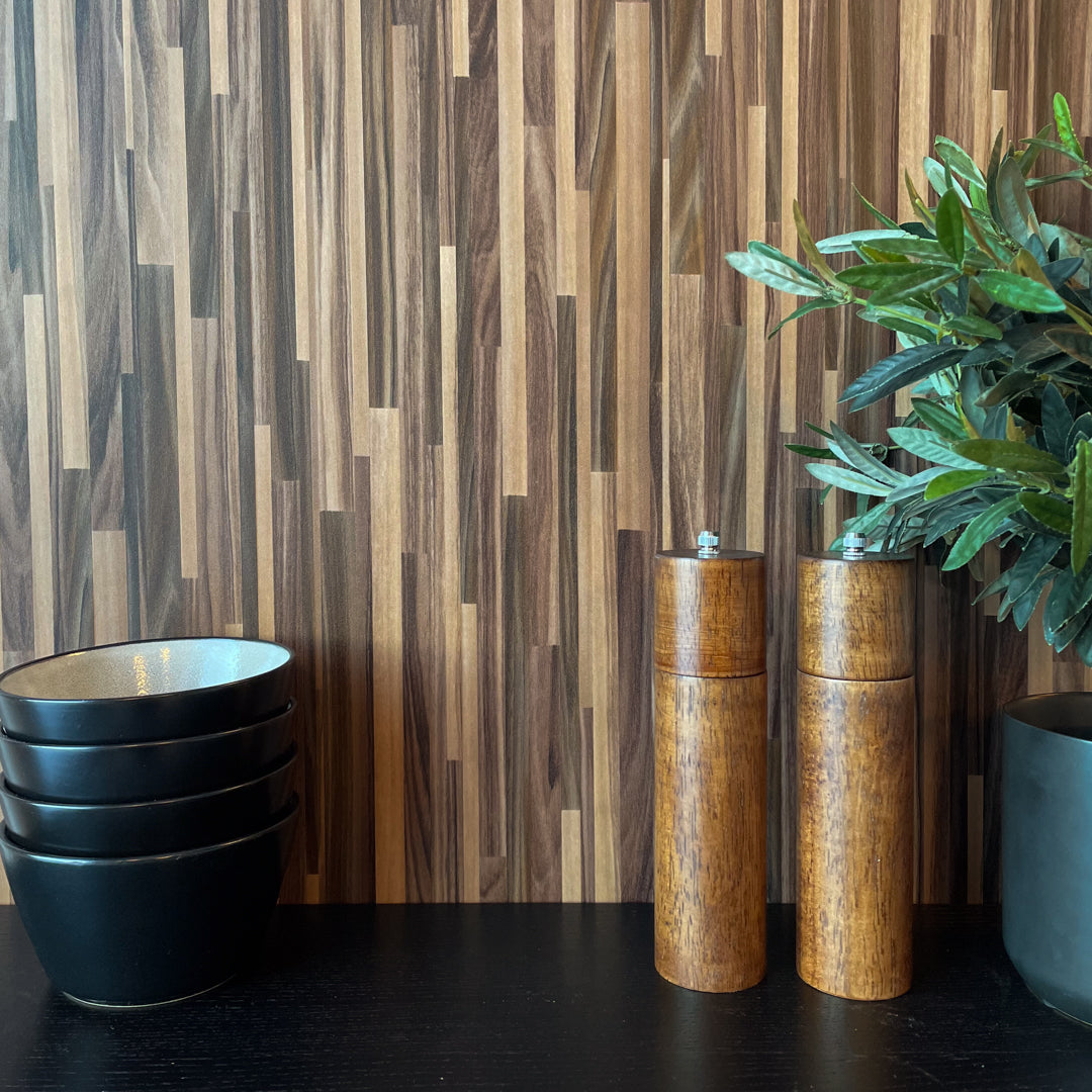 Premium Birmingham brun kontaktplast 45 cm x 2 meter