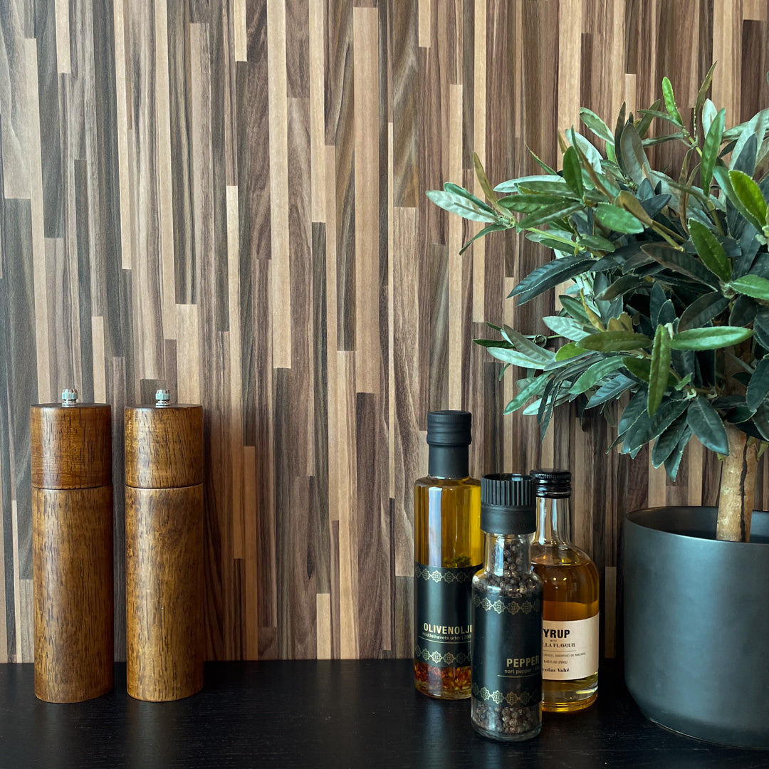 Premium Birmingham brun kontaktplast 67,5 cm x 2 meter