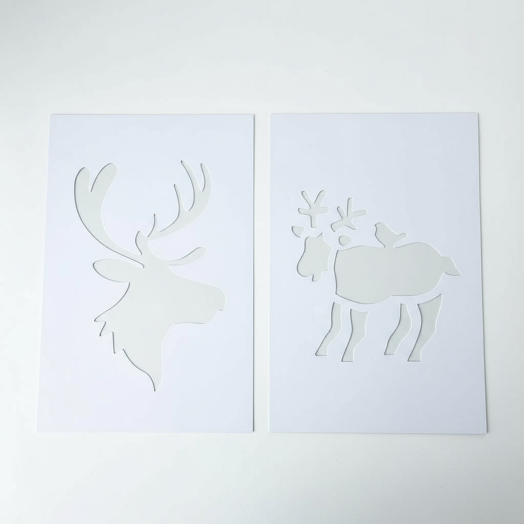 2-pk Julesjablonger 22 x 35 cm