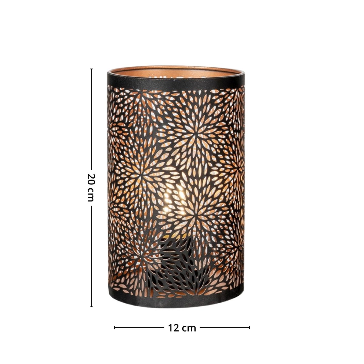 Nata LED lyslykt blomster - Lindas Dekor