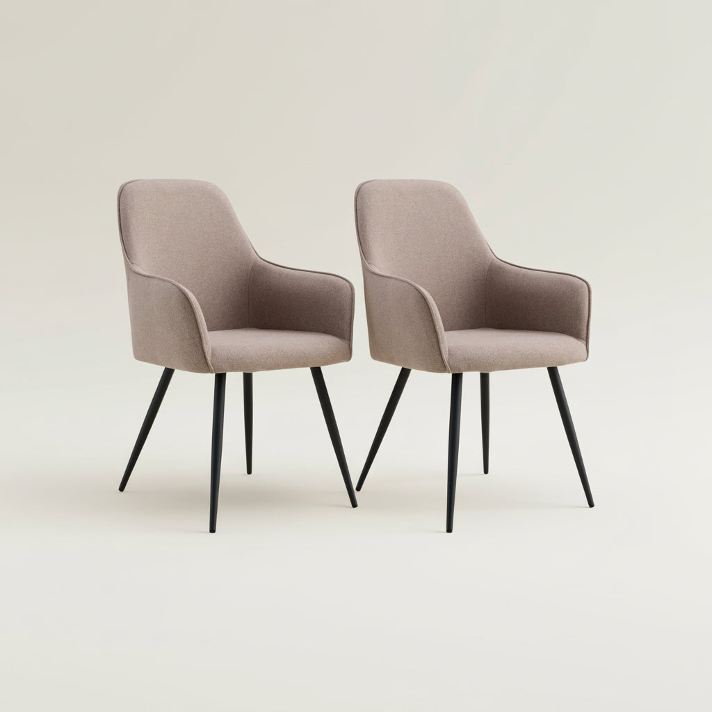 Harbo spisestol stone 2-pk i moderne spisestue