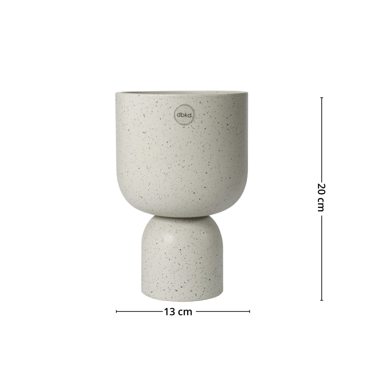 DBKD Post potte beige liten - Lindas Dekor