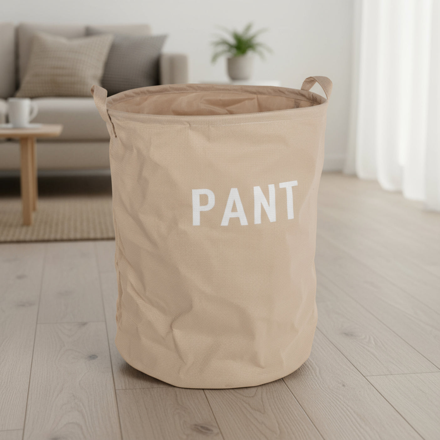 Kurv Pantesekk beige 40 x 50 cm