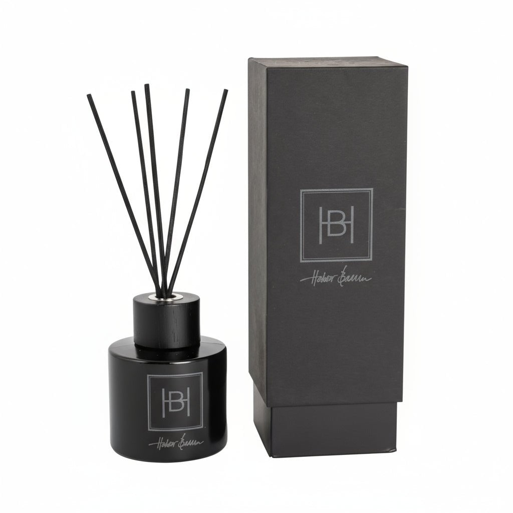 Halvor Bakke Valbonne Duftpinner Sort 180 ml - Lindas Dekor