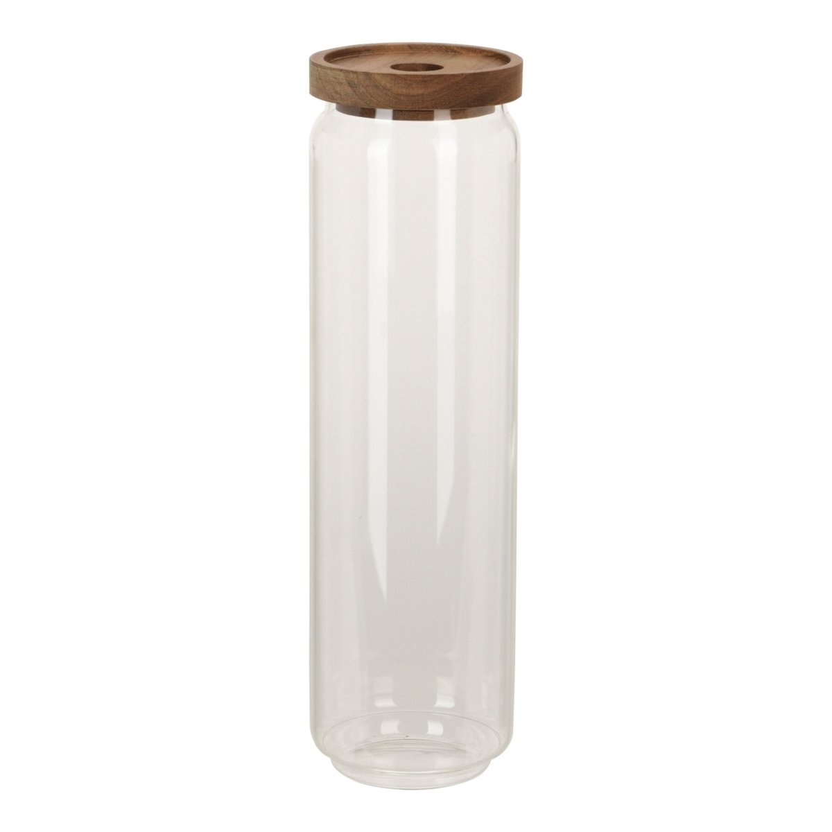 Glasskrukke med trelokk 30 x 9 cm - Lindas Dekor