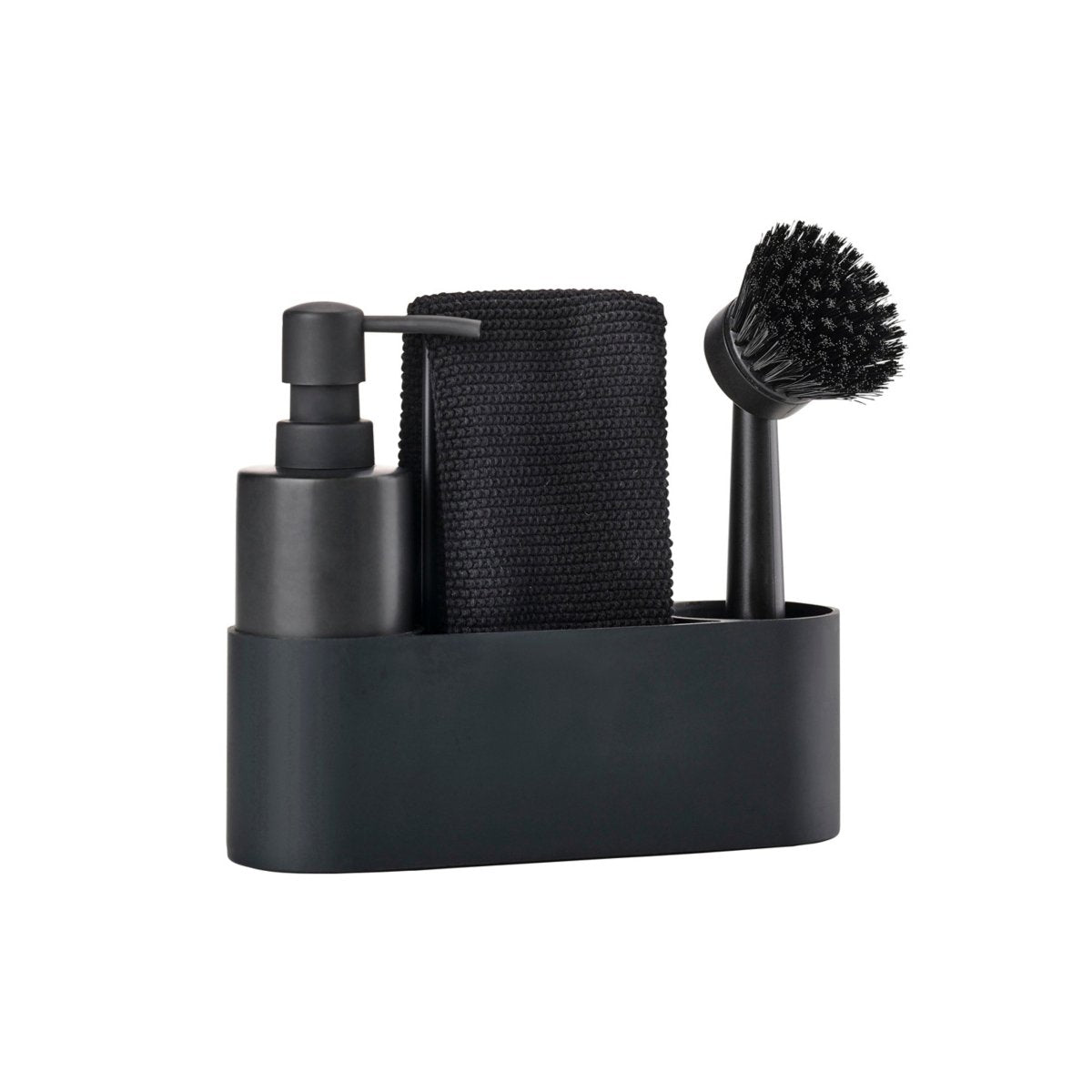 Oppvasksett Singles sort 19 cm, 4 deler - Lindas Dekor