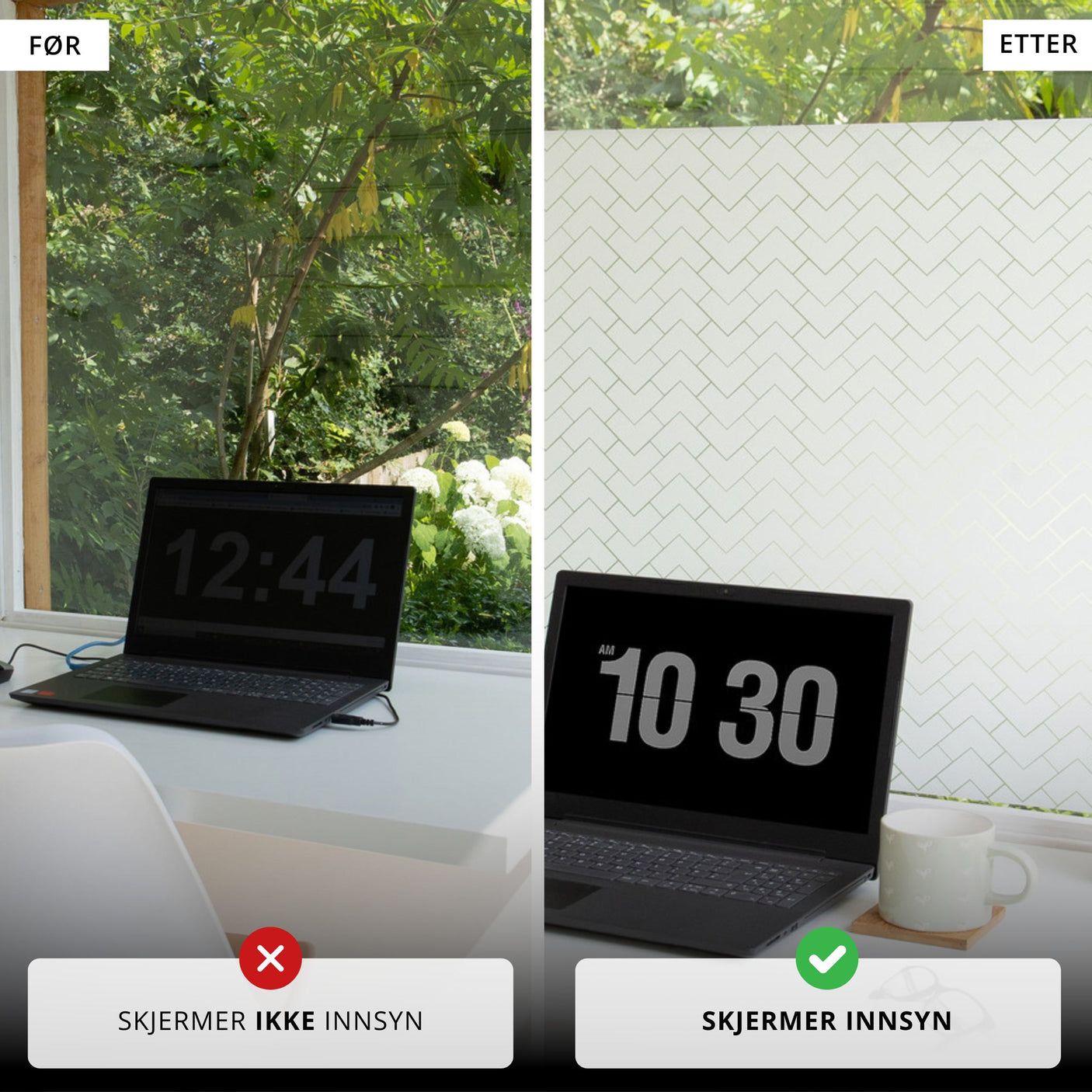 Static Martine vindusfolie