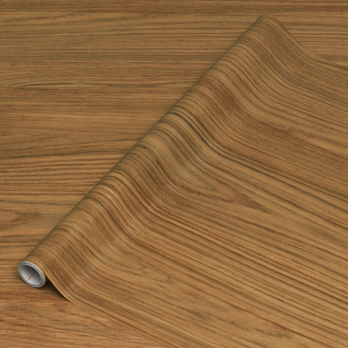 Se ekte farger og struktur med en praktisk vareprøve av Casella Oak brun.