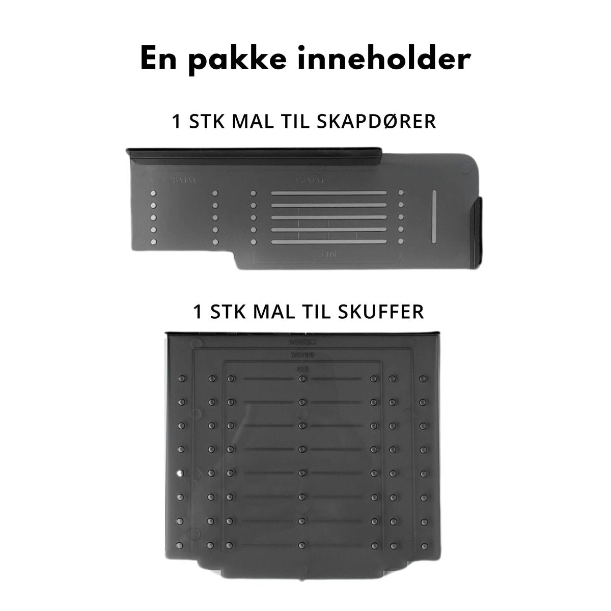 Boremal for håndtak og knotter - Lindas Dekor