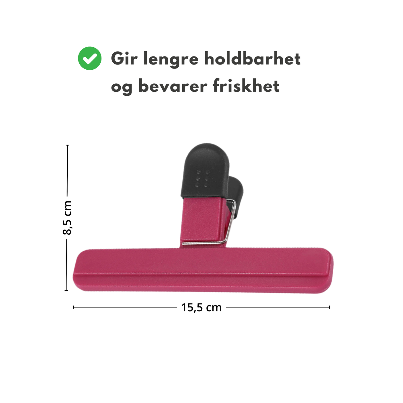 Klips til poser, stor