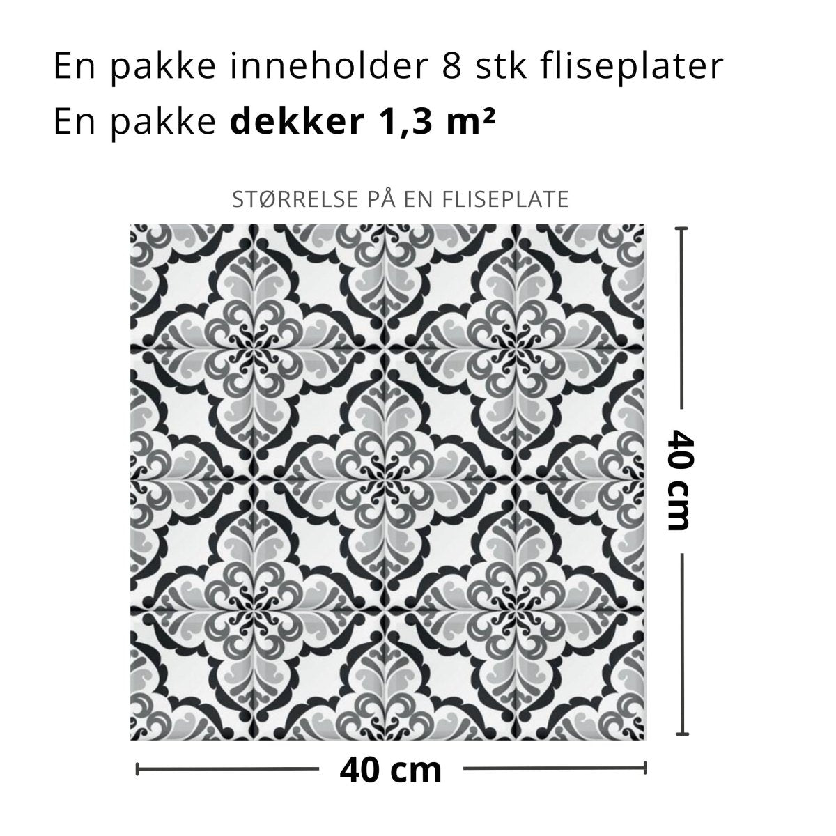 Nærbilde av Lisbonne flis med klassisk europeisk ornamentdesign